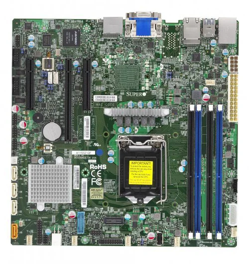 Supermicro Motherboard Intel MBD-X11SSZ-QF-O