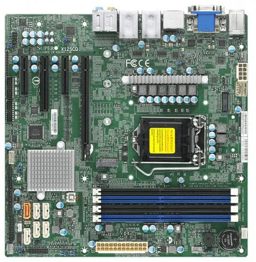 Supermicro Motherboard Intel MBD-X12SCQ-B