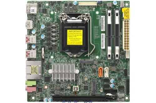 Supermicro Motherboard Intel MBD-X12SCV-LVDS-O