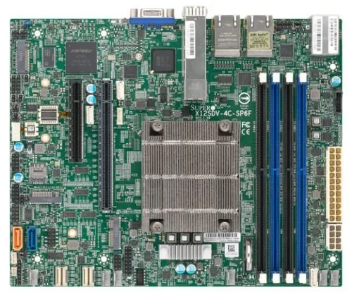 Supermicro Motherboard Intel MBD-X12SDV-8C-SP6F-O