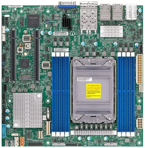 Supermicro Motherboard X12SPZ-SPLN6F Single 3rd Gen Intel® Xeon® Scalable processors