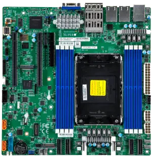 Supermicro Motherboard X14SBM-TP4F Intel® Xeon® 6700E-series processors - Single Socket LGA-4710 (Socket E2) supported