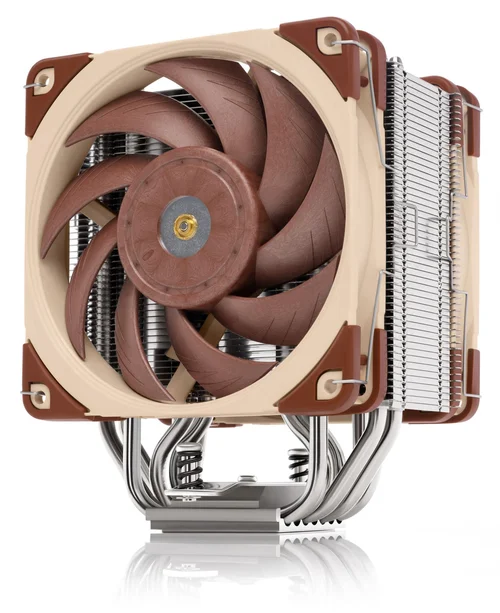 Noctua Noctua NH-U12A, Premium CPU Cooler with High-Performance Quiet NF-A12x25 PWM Fans (120mm, Brown)