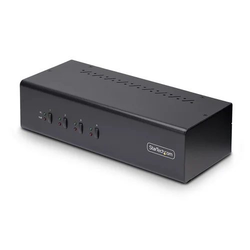 StarTech 4-Port Dual-DisplayPort KVM Switch 4K