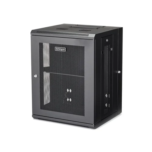 StarTech 15U Wall Mount Rack Cabinet with Hinge