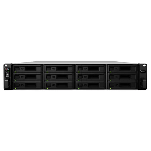 Synology 12 Bay 2U Rack NAS Quad Core8GB Ram 1GBe