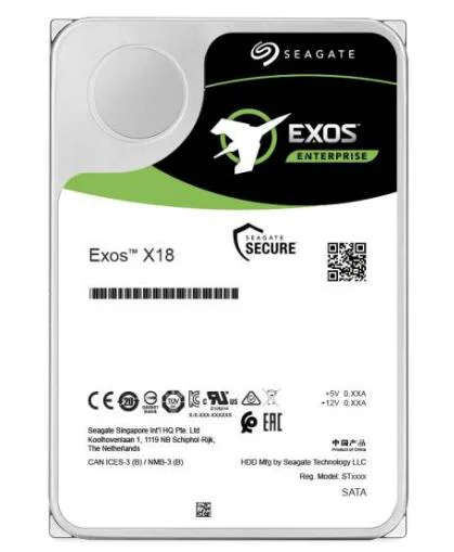 Seagate Exos X18 10Tb HDD 512E/4KN SATA SED