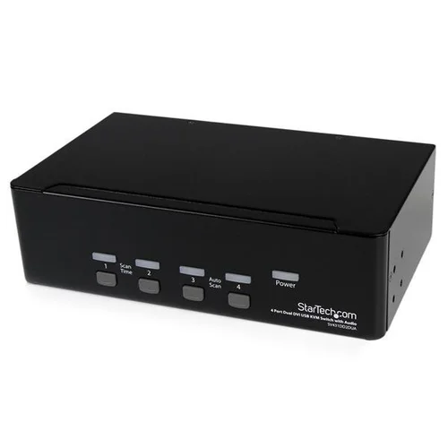 StarTech 4 Port Dual DVI USB KVM Switch