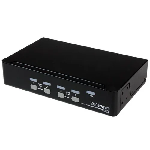 StarTech 4 Port 1U Rackmount USB KVM Switch