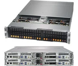 Supermicro 2U SuperServer 2028BT-HNC1R+ (Complete System Only) (SYS-2028BT-HNC1R+)
