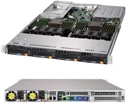Supermicro 1U SuperServer 6019U-TN4RT (Complete System Only) (SYS-6019U-TN4RT)