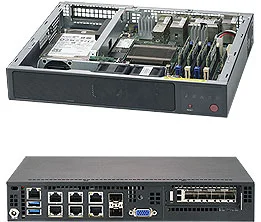 Supermicro Mini-ITX SuperServer E300-9A-16CN8TP (SYS-E300-9A-16CN8TP)