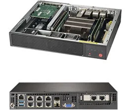 Supermicro Mini-ITX SuperServer E300-9D-8CN8TP (SYS-E300-9D-8CN8TP)
