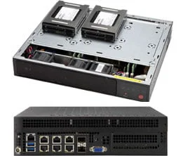 Supermicro Mini-ITX SuperServer E301-9D-8CN8TP (SYS-E301-9D-8CN8TP)