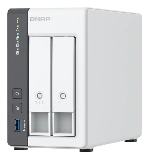 Qnap 2-bay ARM 4C 2.0GHz 2 x SATA 6Gb/s 3.5