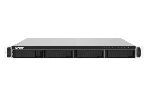 Qnap 1U 4Bay NAS 2GB 2x10Gbe SFP+Redundt PSU