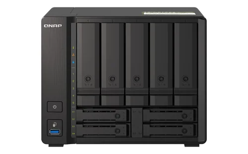Qnap Desktop 9Bay NAS 32B RAM 10Gbe Black