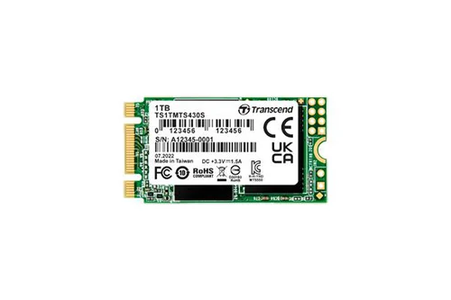Transcend 1TB M.2 2242 SSD SATA3 B+M Key TLC