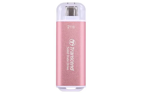 Transcend 2TB USB Ext SSD ESD300P USB Type C Pink