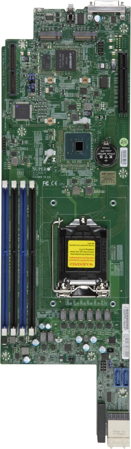 Supermicro Motherboard X11SCD-F Single Intel® Xeon® E-2100 Processor Intel® Xeon® E-2200 Processor Intel® Celeron®Intel® Pentium®Intel® Core i3  series
