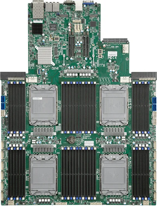 Supermicro Motherboard X12QCH+ Quad 3rd Gen Intel® Xeon® Scalable processors
