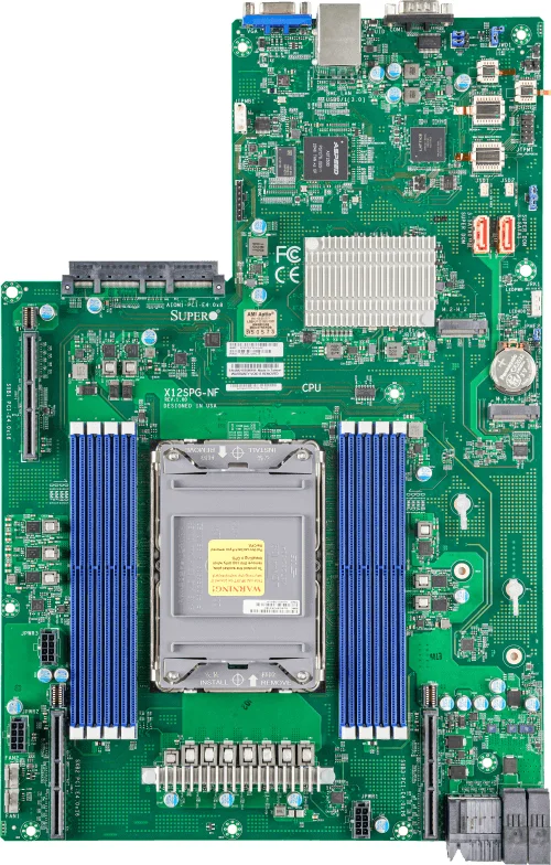 Supermicro Motherboard X12SPG-NF Single 3rd Gen Intel® Xeon® Scalable processors