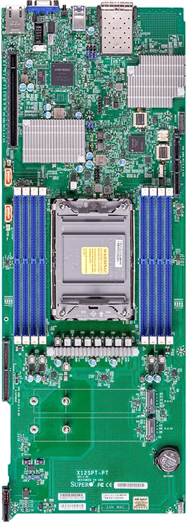 Supermicro Motherboard X12SPT-PT Single 3rd Gen Intel® Xeon® Scalable processors