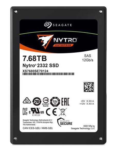 Seagate NYTRO 2332 Enterprise SAS SSD 2.5 7680G