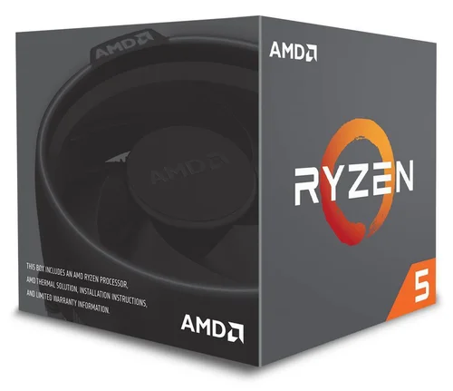 AMD CPU AMD Ryzen 5 2600 3.4 GHz AM4 BOX YD2600BBAFBOX retail